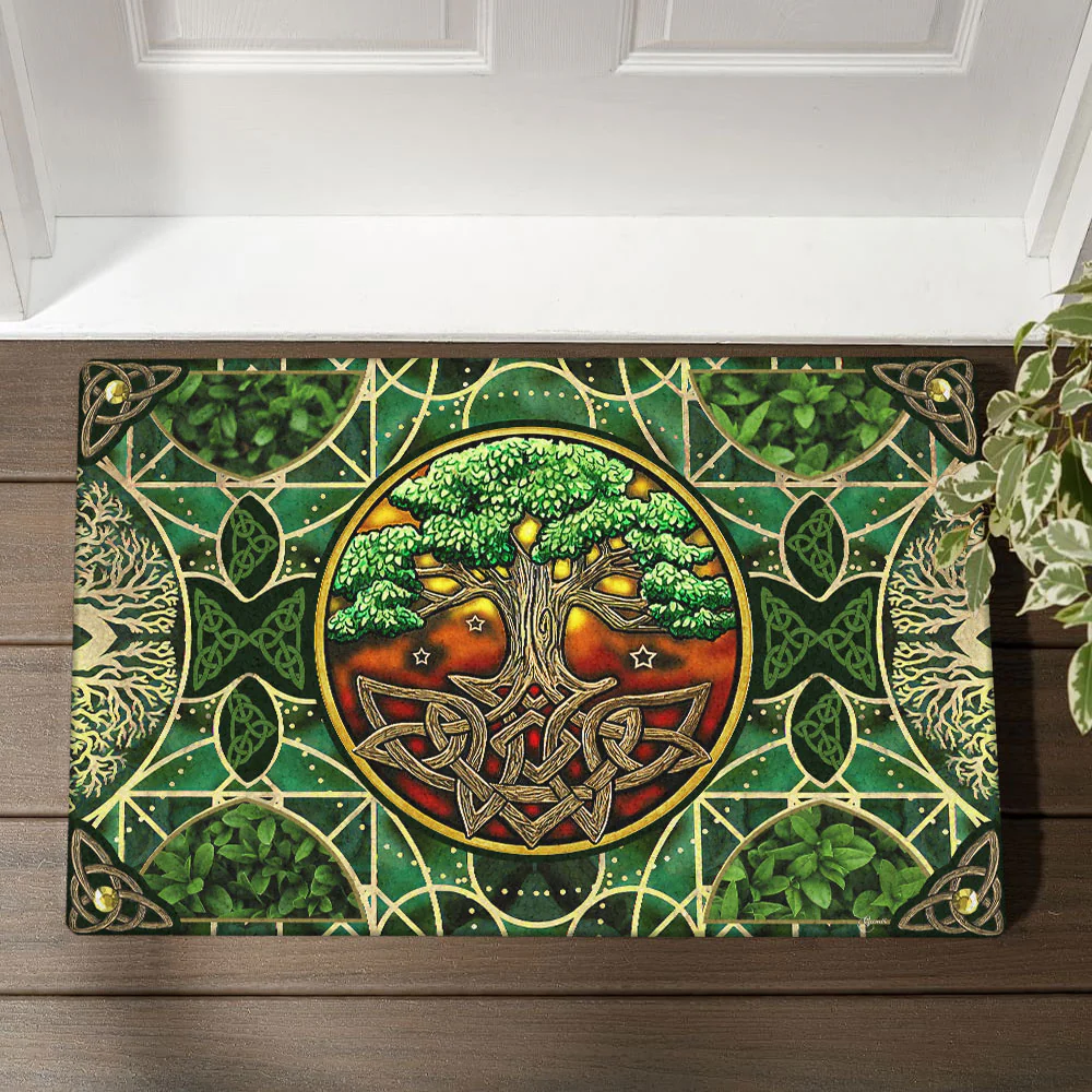 Tree Of Life Doormat Beautiful Irish Celtic Tree Of Life