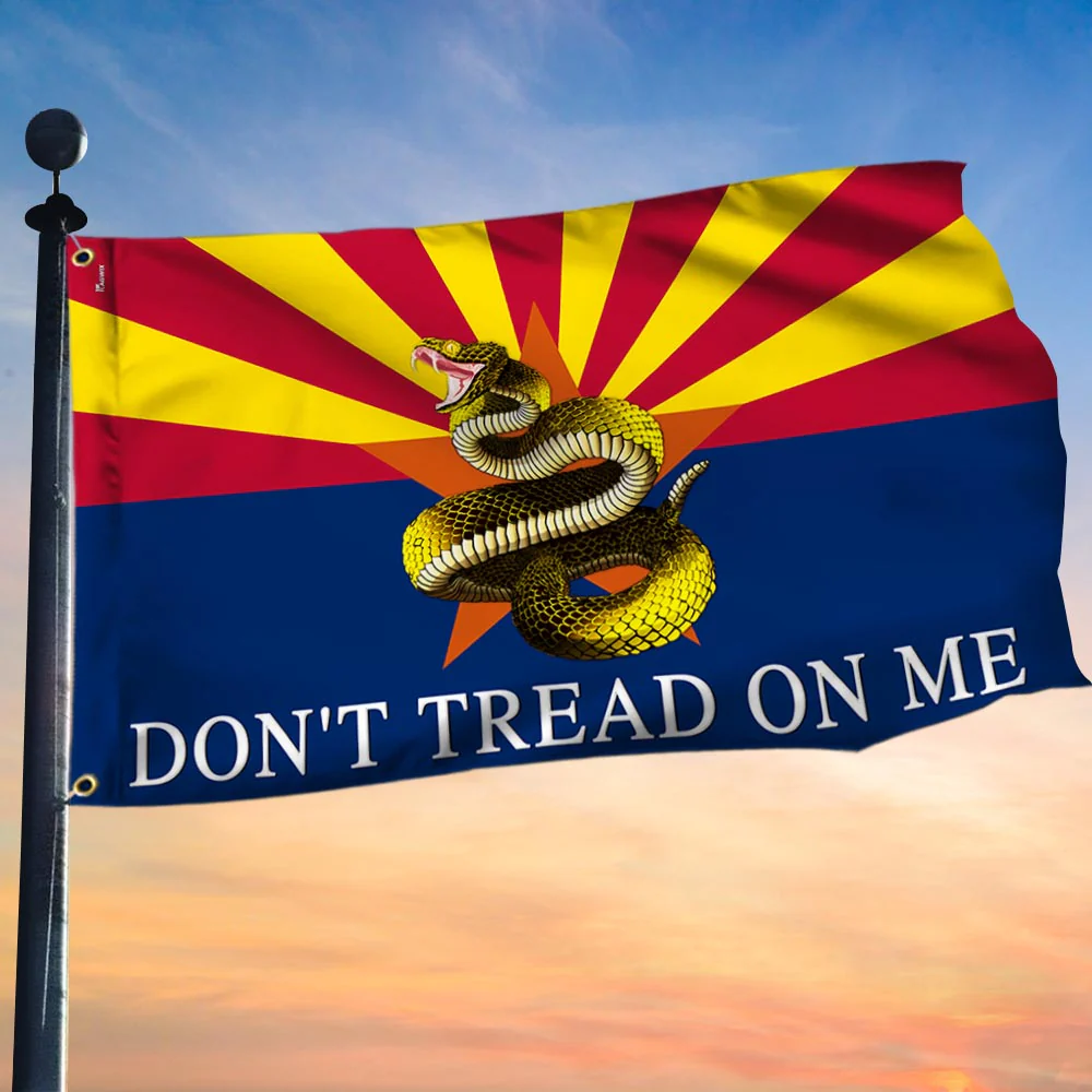 Arizona Gadsden Don’t Tread on Me Grommet Flag