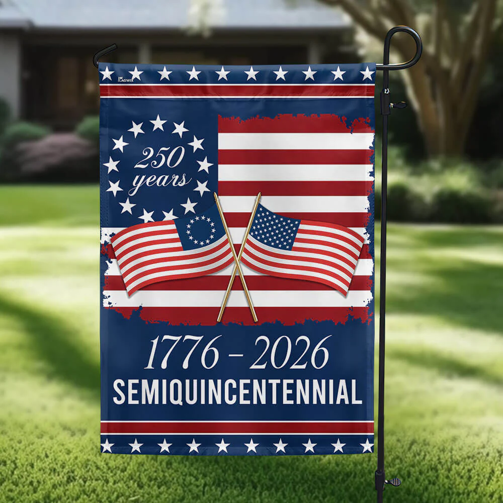 Bimipi American Flag - America 250th Anniversary Semiquincentennial Decorative Flag - 3-Day Shipping