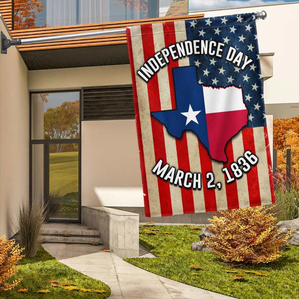 Texas Independence Day Flag March 2 1836