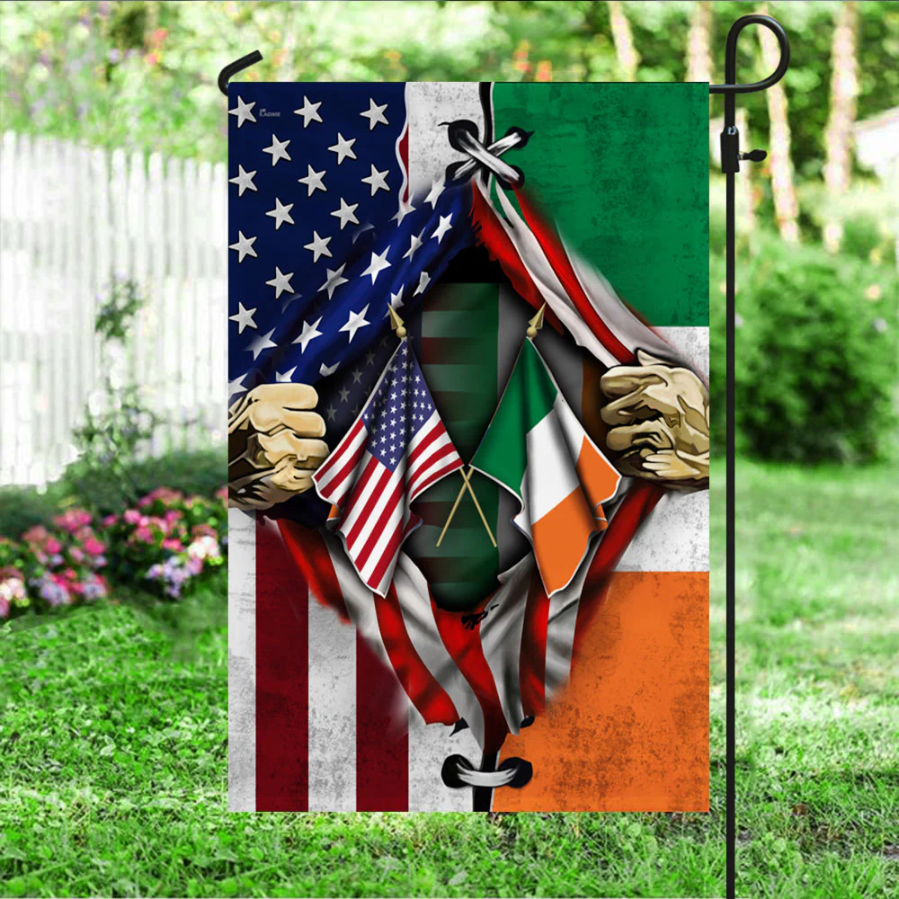 Irish And American Flag DDH2869Fv6