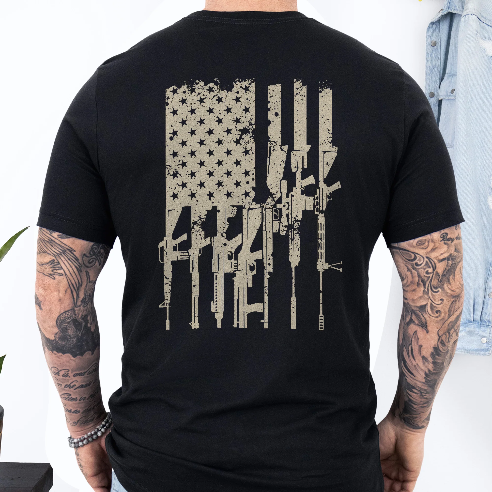 Happy 4th of july, One Nation Under God, 2nd Amendment Patriotic American T-Shirt